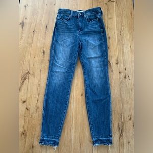 AYR high-waisted skinny jeans, 27w, 26l